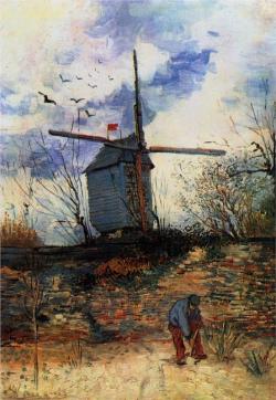 lonequixote:  Moulin de la Galette ~ Vincent van Gogh 