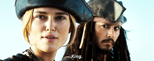 My favorite Disney princess is Elizabeth Swann because rather than becoming a princess, she was like "nah, fuck that" and became a king instead.