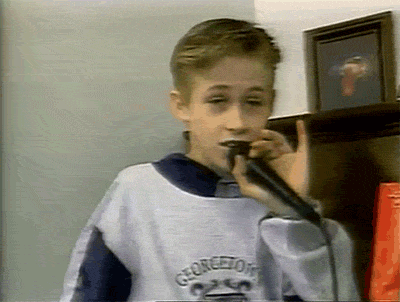  Ryan Gosling, 12 years old. 