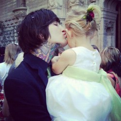 not-such-a-good-girl:  bohediescott:  0fmiceandjack:  You don’t have to be a hardcore Suicide Silence fan to have Mitch Lucker’s death touch your heart. Saddest thing I heard all day and this picture brings tears to my eyes. Beautiful man, amazing