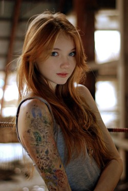 #Redhead #Tattoo