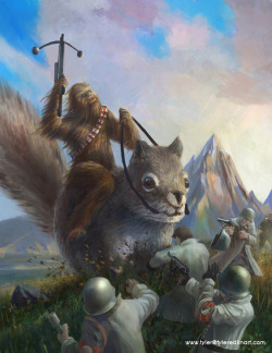 Being a web developer&hellip; Is as awesome as Chewbacca riding a squirrel, fighting Nazis with a cross bow.