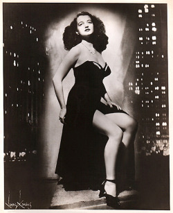 Betty Howard     aka. &ldquo;The Girl Who Has Everything&rdquo;.. A very early promo photo, taken at the Larry Karns studio..