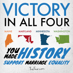 awwwhereitgoes:  Congrats to all four states