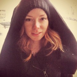 Snapshot out in the snow after coffee and interview with @meinmyplace