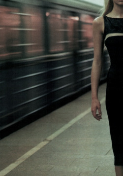 ejakulation:  ‘The Speed of Light’, James King by Neil Kirk for Vogue Russia, October 1998