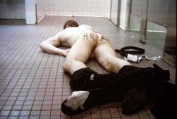 Str8Menrule:  Toilet Faggot Used To Exhaustion.  He’ll Wake Up Immediately, Though,