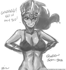 Yeah&hellip; Queen SomBRA Human R63 sketches