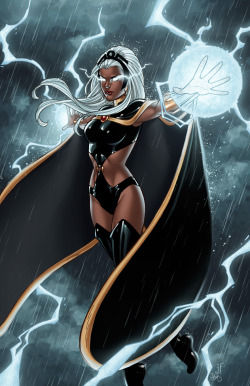 bathedinflames:  “Lightning Storm”, pencils by Jamie Fay, colours by Danielle Alexis St. Pierre 