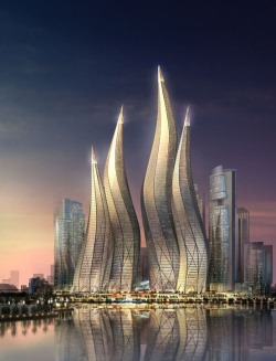 Newly proposed project, the Dubai Towers in the UAE &hellip; some people just hemorrhage money