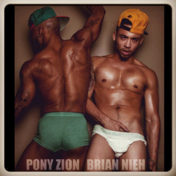 ponyzion:  Brian and Pony  