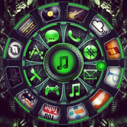Music folder. #iphone4 #iatsaliens #jailbreak #instaphoto #music #apps