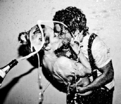 gabriellatrimarco:  rosalitas:   tierdropp:  youthsfountain:  intothegloss:  Kate Moss and Johnny Depp, covered in champagne.  forever reblog (also no idea it was them haha)  Whaaaat me either. I love this picture  i printed this and hung it on my wall