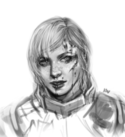 liliumion:  Old Femshep sketch I found and fixed up. 