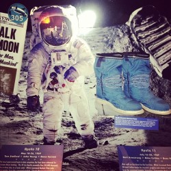 Space boots (at Space Center Houston)