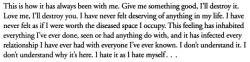 aseaofquotes:  James Frey, A Million Little Pieces  &mdash;&mdash;so very Kellin a thought &hellip; 