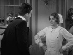 wehadfacesthen:  “Oh yeah?” Barbara Stanwyck in Night Nurse  (William Wellman, 1931) 