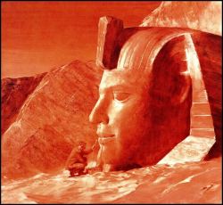 Silezukuk:  Mark Tansey - Secret Of The Sphinx (Homage To Elihu Vedder) [***]/[***]