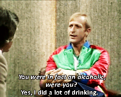 carygrantism:  Graham Chapman talks about his alcoholism - Michael Parkinson’s show, 1980. 