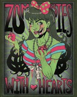 thrash-horror-comics:  Zombie Rock Art