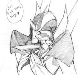 storage125:  londonprophecy:  warpingprankster:  Starscream, why do you look so cute cuddling a Seekerlet? It’s so moe.  I remember this is one of the first tfp starscream fanarts I saw and the first sparkling thing I saw and I was just like ‘AWWWWWWWW