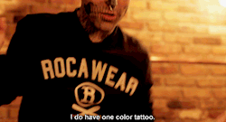 ldarknessl:  motionjessinwhite:  mechanical-mustache:mainlyanonymous: I lose my shit every time I see this  HE HAS A LIL PINK CUPCAKE ON HIS ASS I LOVE IT OH MY GOD   protect rick genest at all costs  OH MY GOD OH MY GOD OH MYGOOD