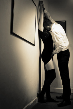 deliciously-deviant:  yournaughtydirtylittlesecret:  A guy who shoves me against the wall as soon as I walk through the door, pushes my hands up over my head and presses them into the wall while he whispers, “This is mine”, as he places his hand on