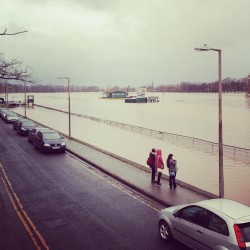 isonthetumblrhype:  Crazy floods at Worcester this should be a race course