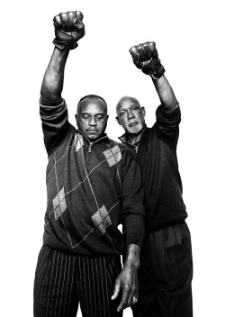 Tommie Smith and  John Carlos