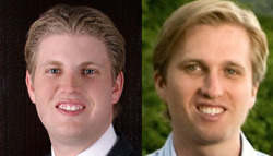 legally-bitchtastic: badgyal-k:  captainamerica-in-middle-earth:  sugar-tits-shwoo:  susannawolff:  Donald Trump’s ugly son and Mitt Romney’s ugly son should hang out. I’d like to see that Facebook album.  Oh jesus they look exactly like every smarmy