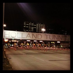 runerborun:  #Holland #Tunnel (at Holland Tunnel Toll Plaza)