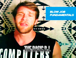troyisstillnaked:  Pornstar Colby Keller explains how to give the best gift of all: The blow job.