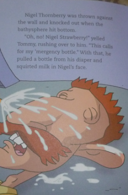 ruinedchildhood:   can we please talk about how this from an officially licensed book  oh my god its real  