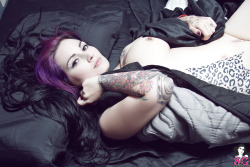 sexysuicidegirls:  Fernanda - Under my Blankets
