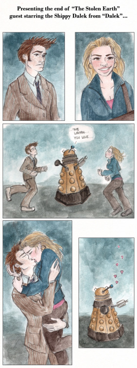 vannadear:  Remember the Shippy Dalek? by ~oboe-wan Wasn’t there a fanfic about the Shippy Dalek.