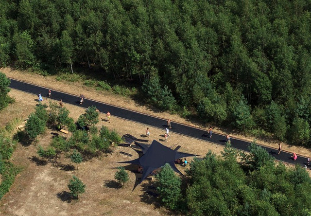wnycradiolab:  170-foot trampoline installed in a Russian forest. YES PLEASE. (via