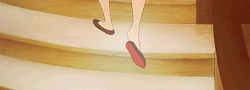 expelled-from-heaven:  OMG I always wanted someone to make a gifset of Cinderella’s lovely tendency to lose her shoes, I love that Disney made it some sort of a habbit instead of a random accident. 