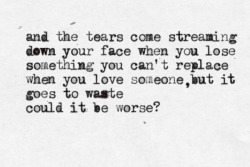 typewrite-r:  coldplay - fix you