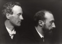 walzerjahrhundert:  Artists Charles Haslewood Shannon and Charles Ricketts, 1903  I need to find some of their illustrations, but these guys were amazing, a couple, every bit as talented as Aubrey Beardsley in the same vein, but less precious&hellip;fairl