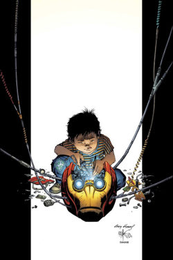 comicsareart:  Ultimate Iron Man by Andy Kubert 