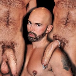 Soylentgreenispoodles:  Wish I Were There.  Trapped Between Hung, Uncut, Hairy Twins.
