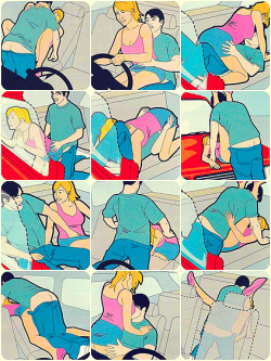 As I&rsquo;ve never had sex in a car all these images are informative and very useful.