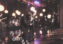 Big Time Rush performing at The Ellen DeGeneres Show      