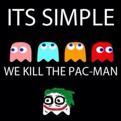 #pacman #joker #batman #darkknight