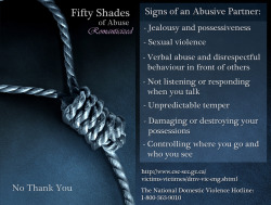 protest-resources:  50 Shades of Abuse Flyer