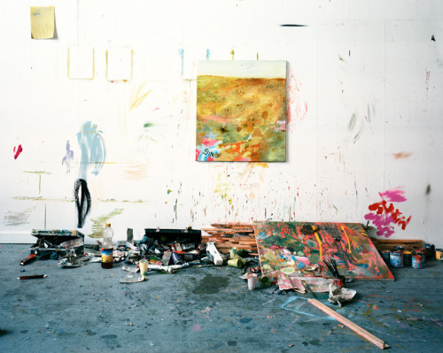 likeafieldmouse:  Leonora Hamill - Art in Progress (2009-12) Artist’s statement:  “Art in Progress is an exploration of art schools across Europe, Asia, Africa and the Americas. I photograph empty studios in art schools marked with the richness