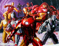 super-hero-center:  The Iron Army by *leilehua74