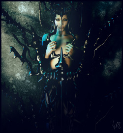 fantasy-art-imagination:  (via Black Widow by *ValentinaKallias on deviantART)  http://www.tumblr.com/blog/daily-babes