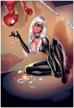 Black cat and her toys by *Elias-Chatzoudis
