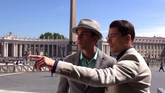 belamitour:  The See of Rome starts to sizzle during our 3rd scene from Scandal in the Vatican - The Swiss Guard. Kevin Warhol keeps his promise to Brother Massimo (Joel Birkin) and organizes a tryst for him with Gino Mosca and Claude Sorel.The boys have